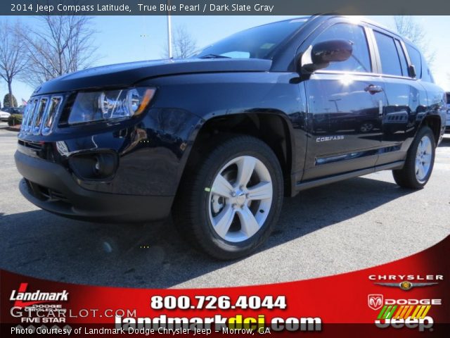 2014 Jeep Compass Latitude in True Blue Pearl