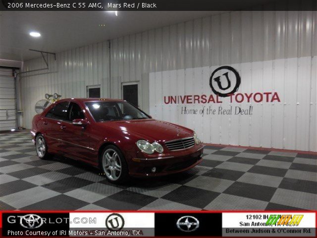 2006 Mercedes-Benz C 55 AMG in Mars Red