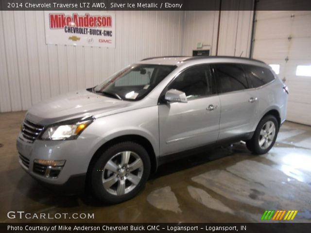 2014 Chevrolet Traverse LTZ AWD in Silver Ice Metallic