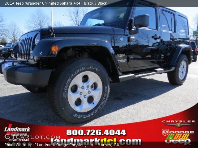 2014 Jeep Wrangler Unlimited Sahara 4x4 in Black