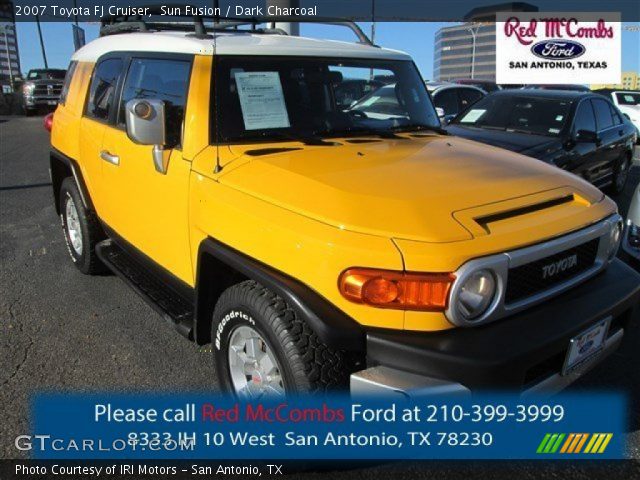 2007 Toyota FJ Cruiser  in Sun Fusion
