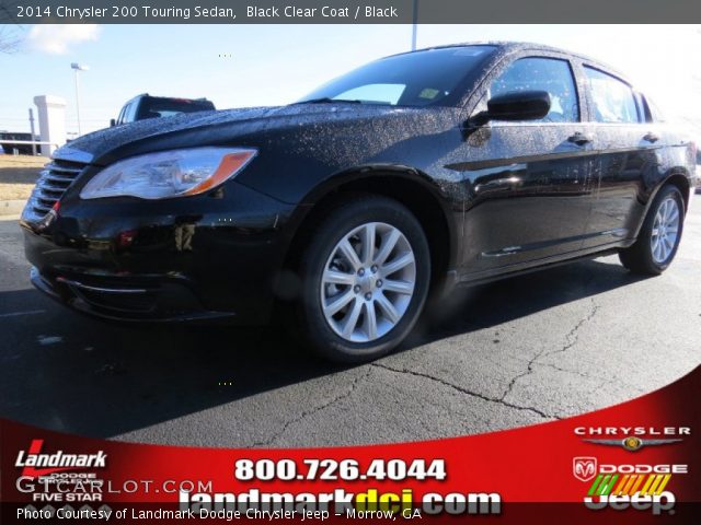 2014 Chrysler 200 Touring Sedan in Black Clear Coat