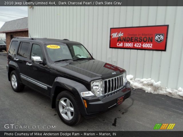 2010 Jeep Liberty Limited 4x4 in Dark Charcoal Pearl