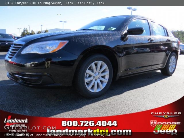 2014 Chrysler 200 Touring Sedan in Black Clear Coat