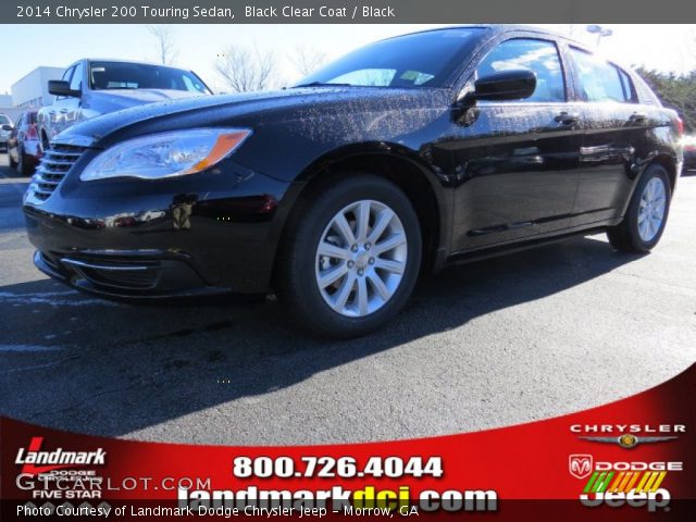 2014 Chrysler 200 Touring Sedan in Black Clear Coat