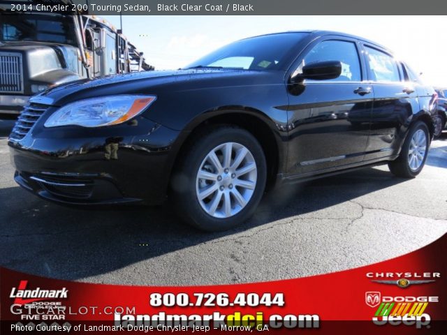 2014 Chrysler 200 Touring Sedan in Black Clear Coat