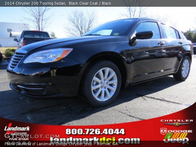 2014 Chrysler 200 Touring Sedan in Black Clear Coat