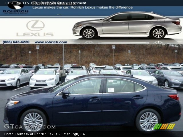 2014 Lexus ES 350 in Deep Sea Mica