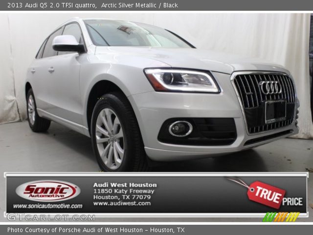2013 Audi Q5 2.0 TFSI quattro in Arctic Silver Metallic