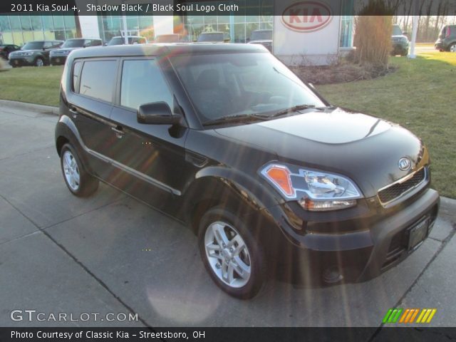 2011 Kia Soul + in Shadow Black