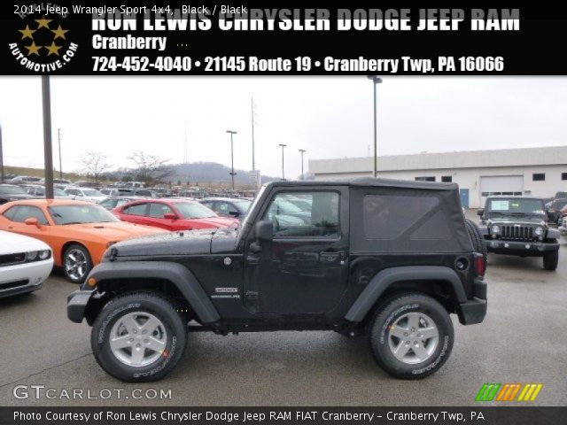 2014 Jeep Wrangler Sport 4x4 in Black