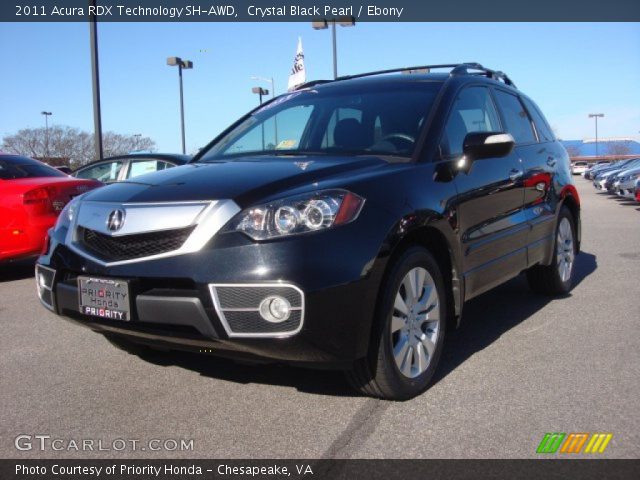 2011 Acura RDX Technology SH-AWD in Crystal Black Pearl