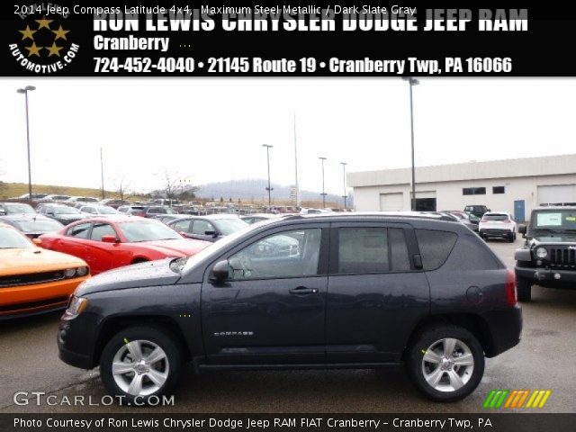 2014 Jeep Compass Latitude 4x4 in Maximum Steel Metallic