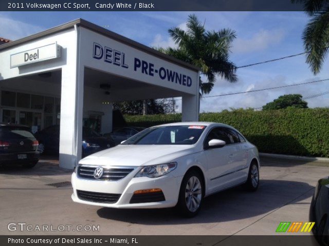 2011 Volkswagen CC Sport in Candy White