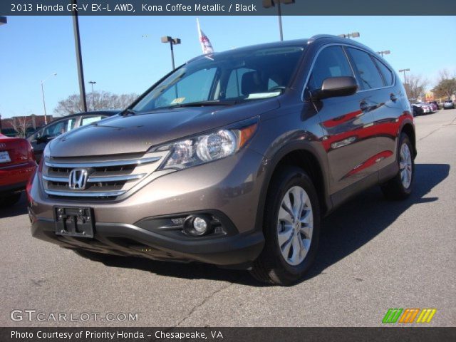 2013 Honda CR-V EX-L AWD in Kona Coffee Metallic