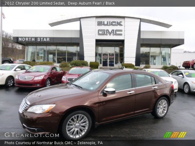 2012 Chrysler 200 Limited Sedan in Deep Auburn Pearl