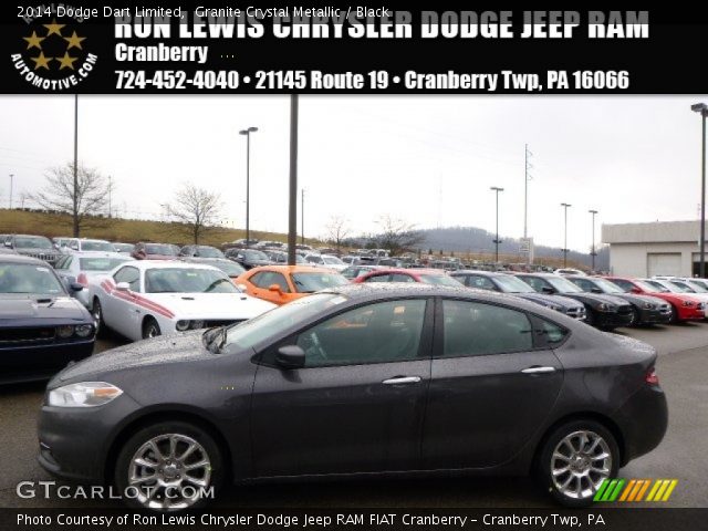 2014 Dodge Dart Limited in Granite Crystal Metallic