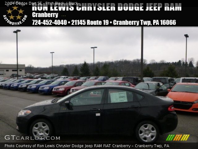 2014 Dodge Dart SE in Pitch Black