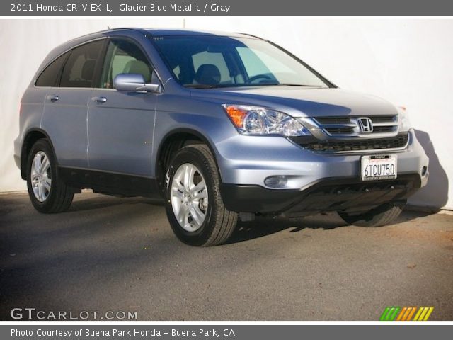 2011 Honda CR-V EX-L in Glacier Blue Metallic