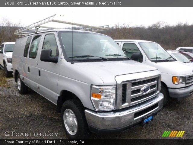 2008 Ford E Series Van E150 Cargo in Silver Metallic