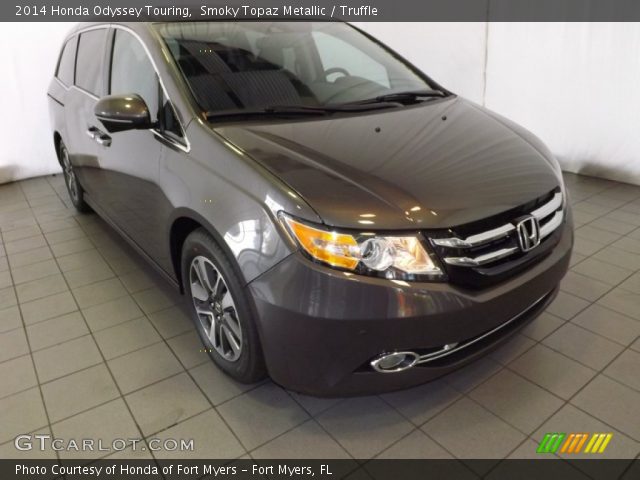 2014 Honda Odyssey Touring in Smoky Topaz Metallic