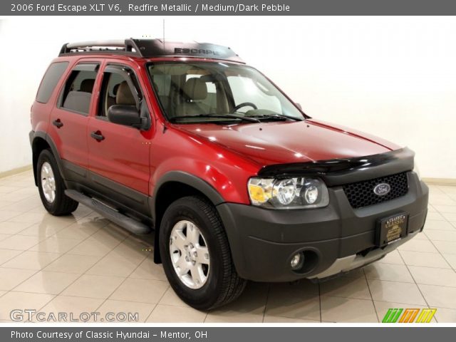 2006 Ford Escape XLT V6 in Redfire Metallic