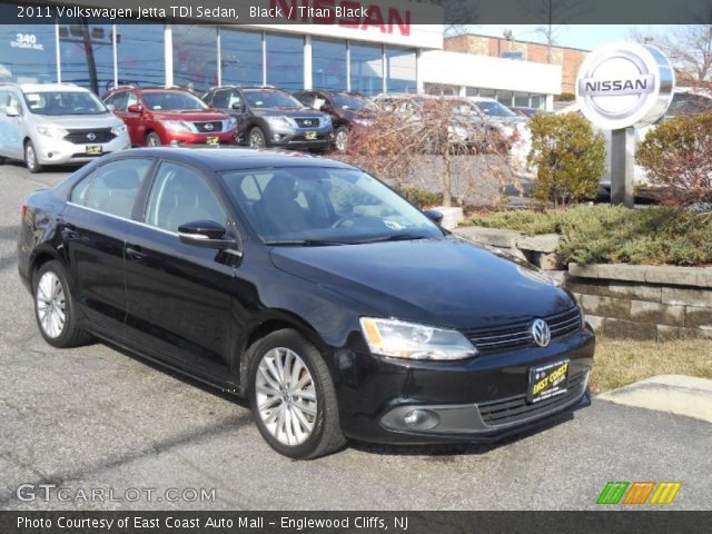 2011 Volkswagen Jetta TDI Sedan in Black