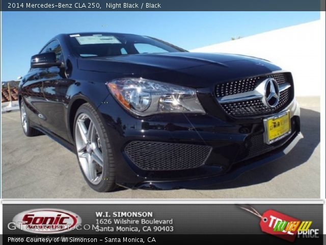 2014 Mercedes-Benz CLA 250 in Night Black