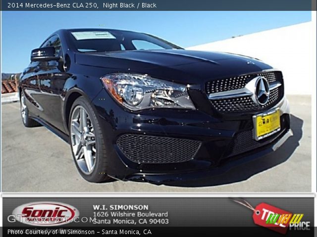 2014 Mercedes-Benz CLA 250 in Night Black
