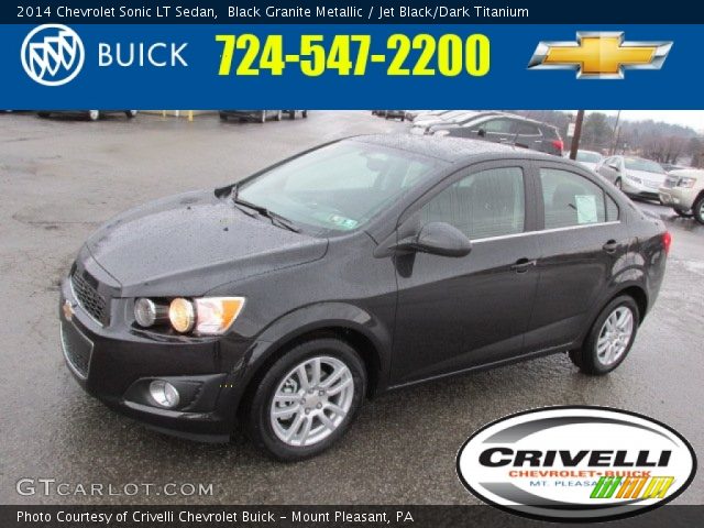 2014 Chevrolet Sonic LT Sedan in Black Granite Metallic