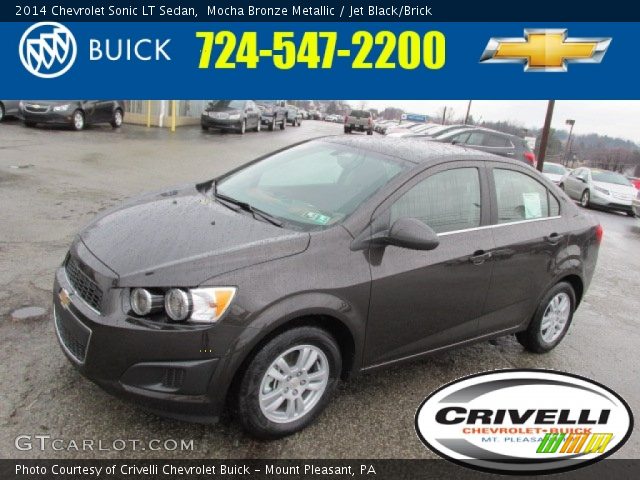 2014 Chevrolet Sonic LT Sedan in Mocha Bronze Metallic