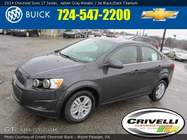 2014 Chevrolet Sonic LT Sedan in Ashen Gray Metallic