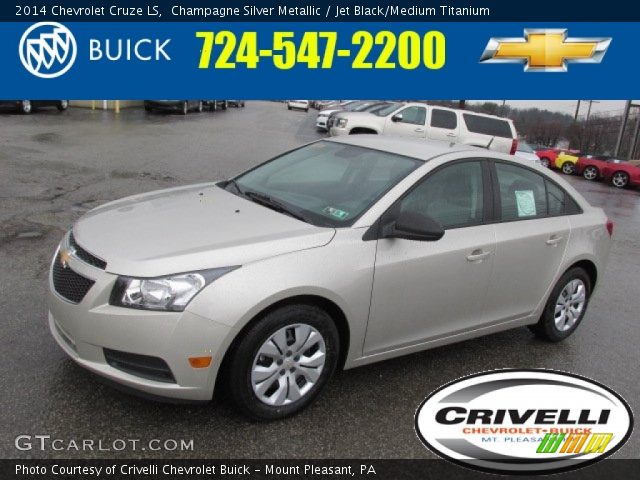 2014 Chevrolet Cruze LS in Champagne Silver Metallic