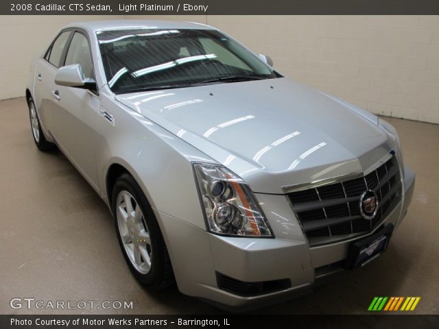 2008 Cadillac CTS Sedan in Light Platinum