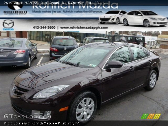 2010 Mazda MAZDA6 i Sport Sedan in Black Cherry Metallic