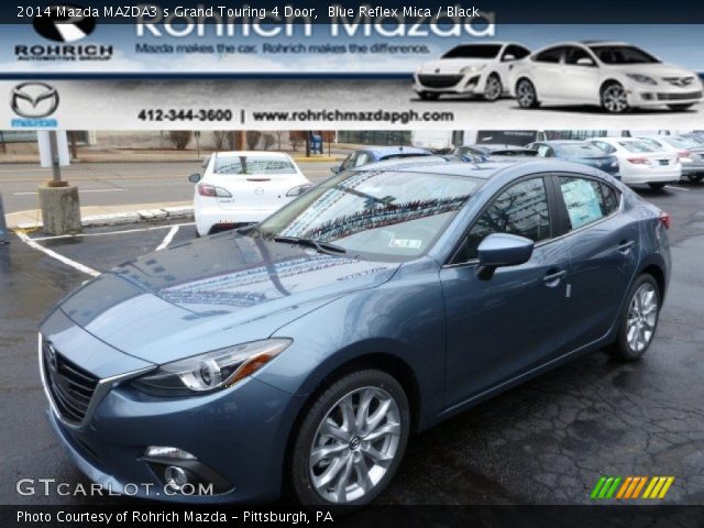 2014 Mazda MAZDA3 s Grand Touring 4 Door in Blue Reflex Mica