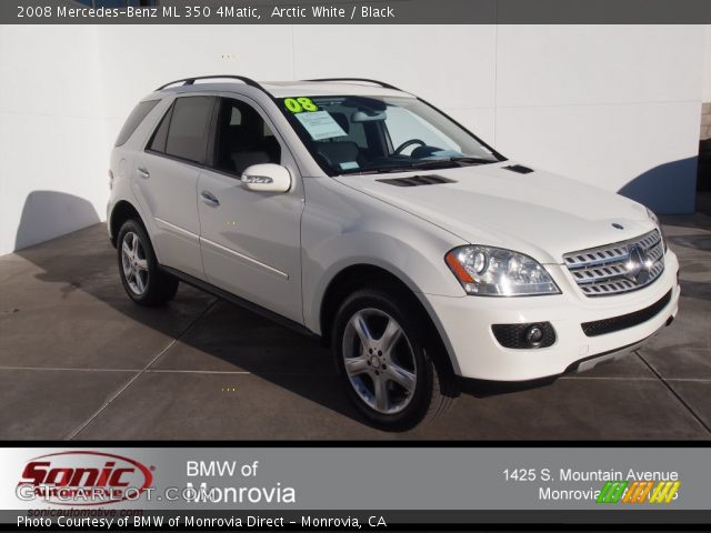 2008 Mercedes-Benz ML 350 4Matic in Arctic White