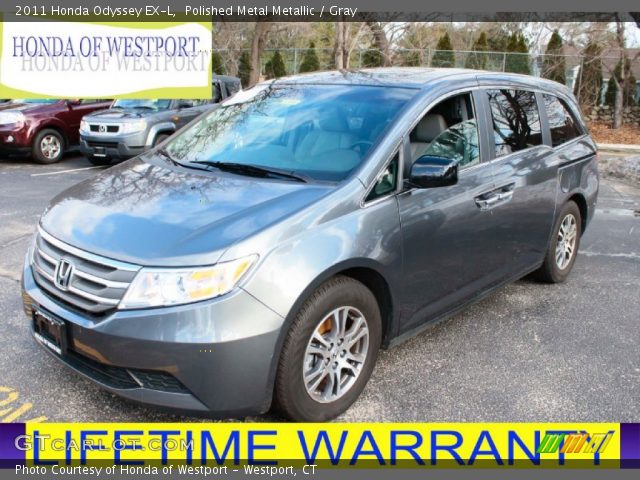 2011 Honda Odyssey EX-L in Polished Metal Metallic