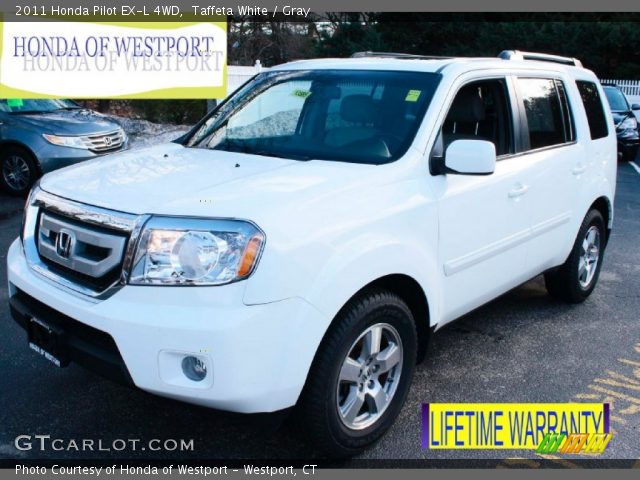 2011 Honda Pilot EX-L 4WD in Taffeta White
