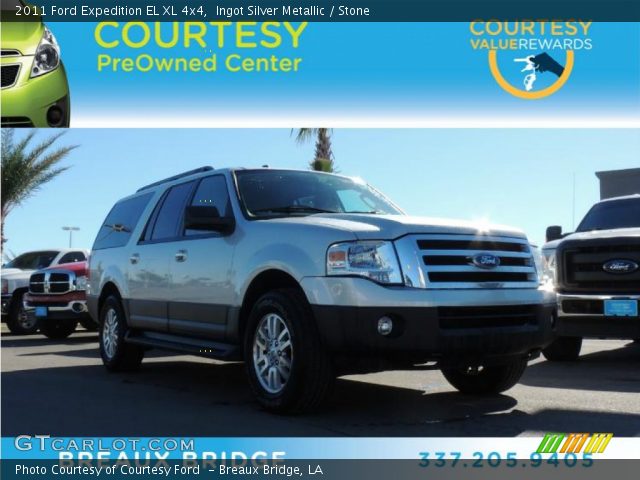 2011 Ford Expedition EL XL 4x4 in Ingot Silver Metallic