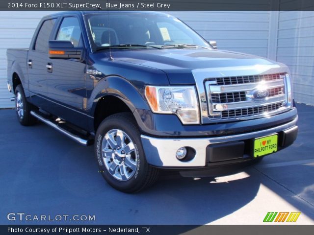 2014 Ford F150 XLT SuperCrew in Blue Jeans
