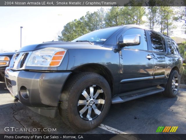 2004 Nissan Armada LE 4x4 in Smoke Metallic