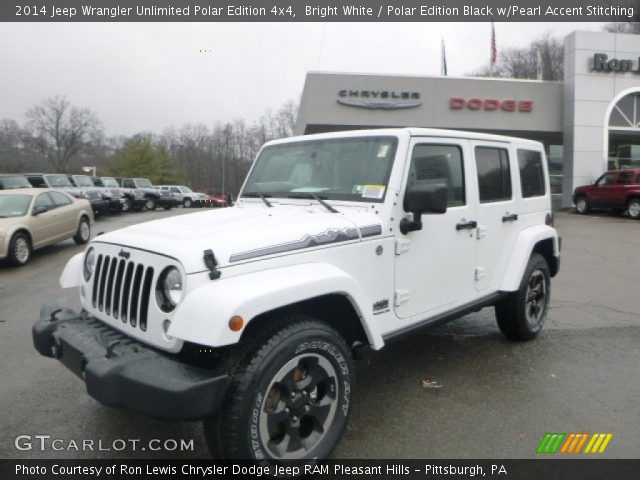 2014 Jeep Wrangler Unlimited Polar Edition 4x4 in Bright White