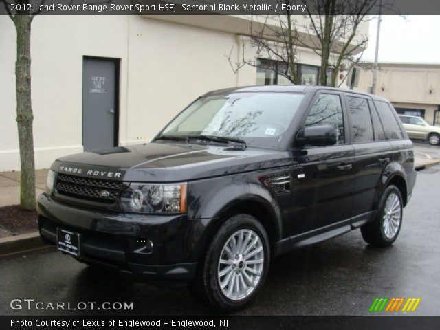 2012 Land Rover Range Rover Sport HSE in Santorini Black Metallic