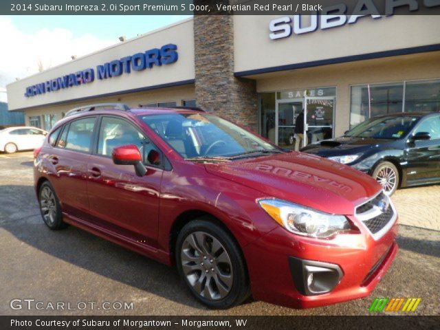 2014 Subaru Impreza 2.0i Sport Premium 5 Door in Venetian Red Pearl