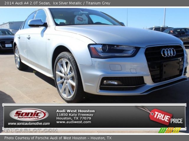 2014 Audi A4 2.0T Sedan in Ice Silver Metallic