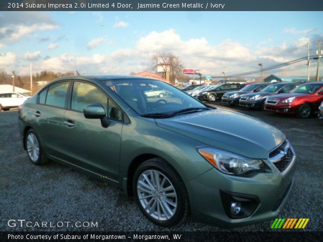2014 Subaru Impreza 2.0i Limited 4 Door in Jasmine Green Metallic
