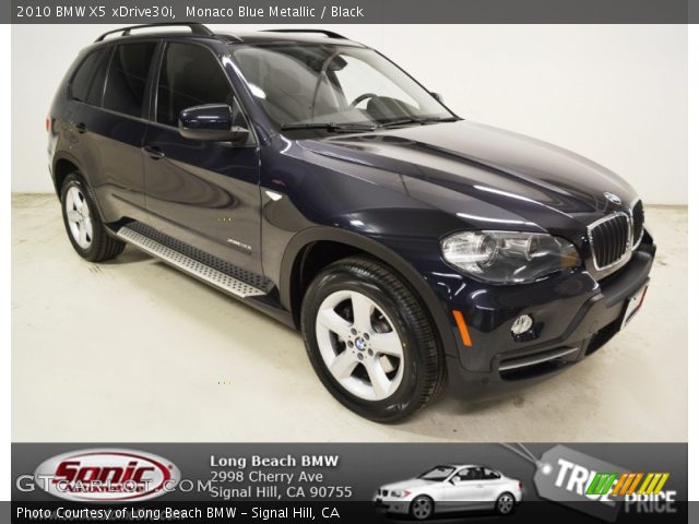 2010 BMW X5 xDrive30i in Monaco Blue Metallic