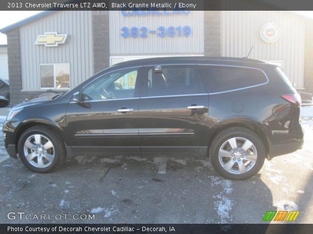 2013 Chevrolet Traverse LTZ AWD in Black Granite Metallic