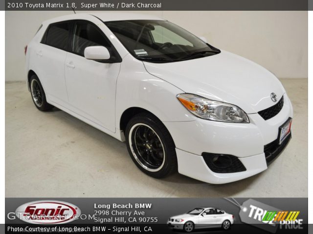 2010 Toyota Matrix 1.8 in Super White